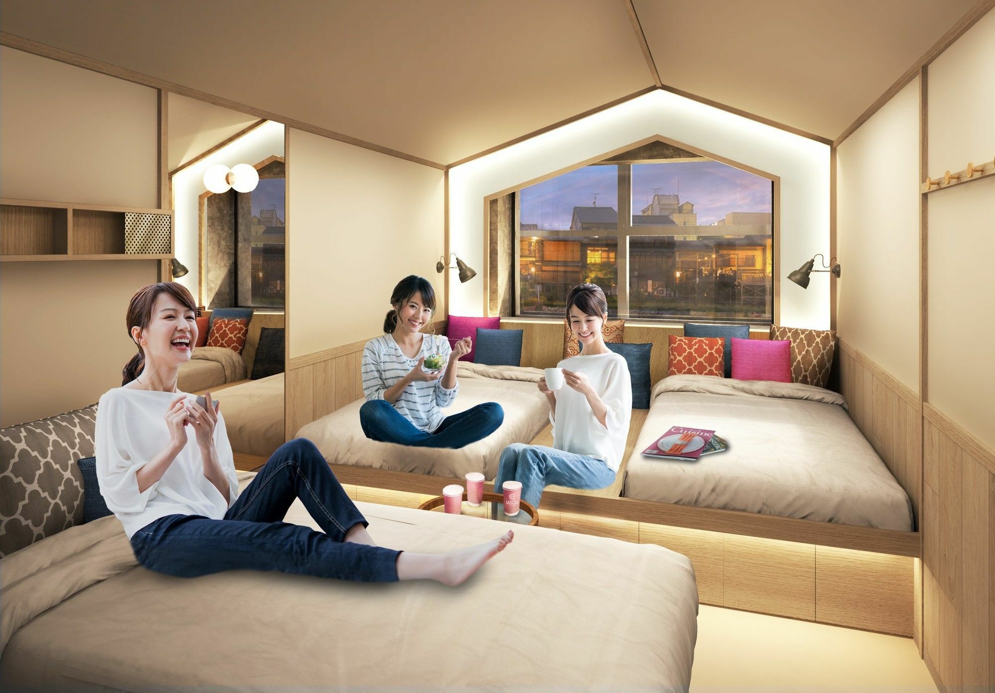 Cafetel Kyoto Sanjo For Ladies Экстерьер фото